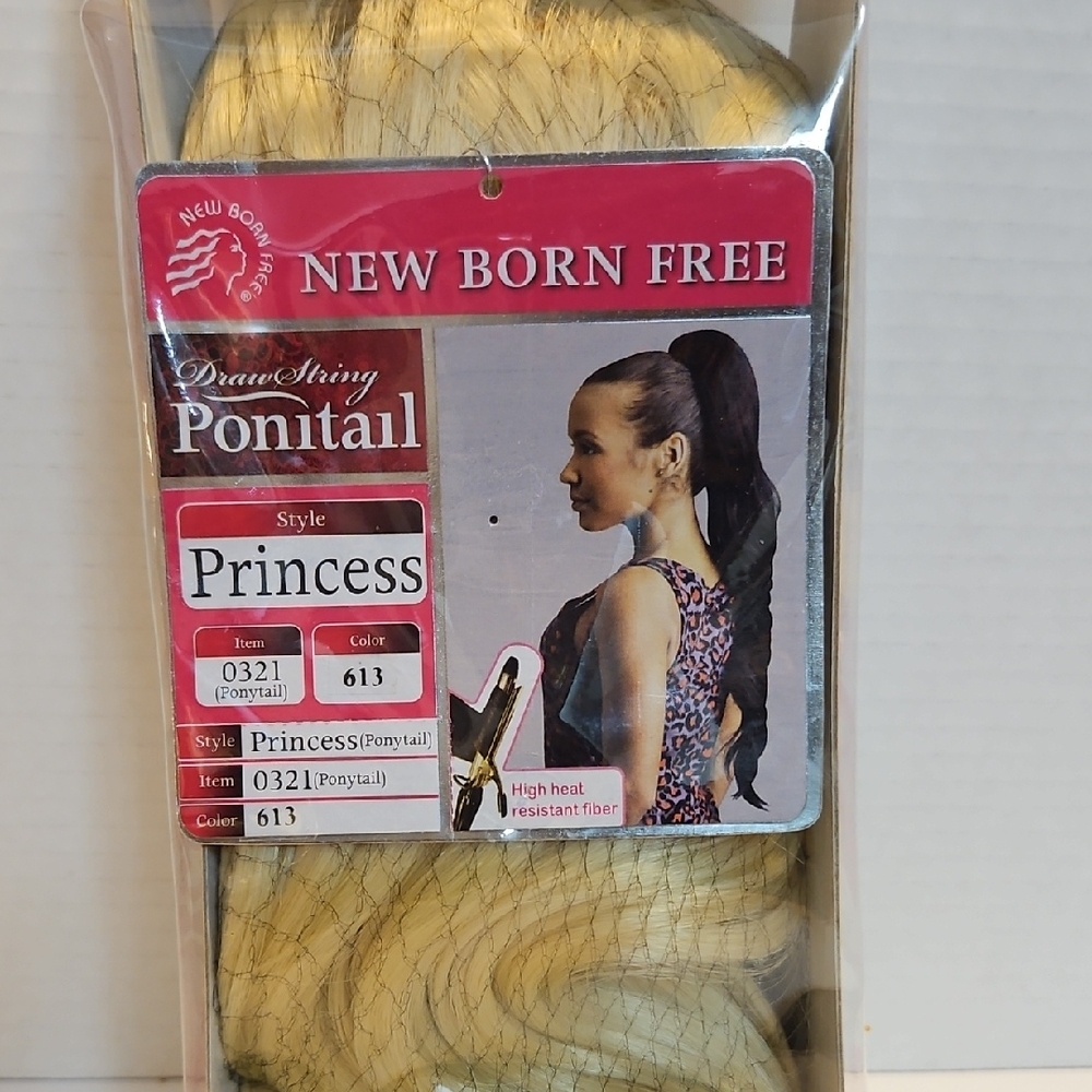 Drawstring Ponytail - Princess Style in Blonde